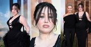 Noah Cyrus i jej ściśnięty gorsetem biust pozdrawiają z filmowej premiery. Wpadła też mama 26-latki (ZDJĘCIA)
