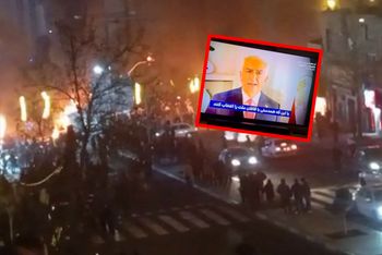 Atak na irańską telewizję. Wyemitowano apel syna szaha