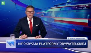 Absurdalny materiał "Wiadomości". Grodzkiemu dostało się za spotkanie z papieżem
