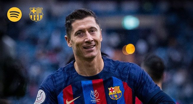 Jakich piosenek Robert Lewandowski słucha przed meczami? Spotify pokazuje listę