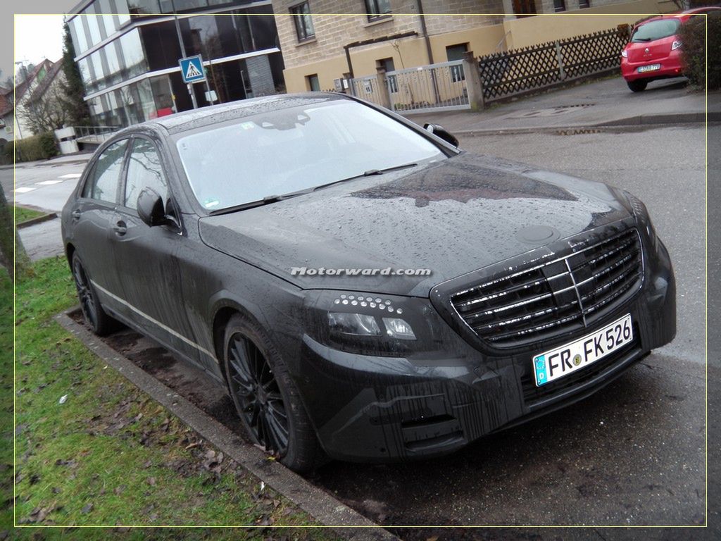 2014 Mercedes-Benz klasy S - nowe zdjęcia szpiegowskie [aktualizacja]