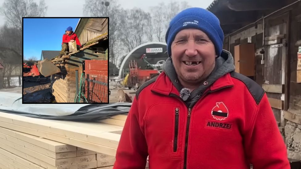 Trwa remont u Andrzeja z Plutycz z "Rolnicy. Podlasie"