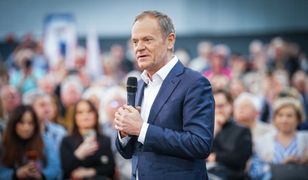 Tusk zaczął od tego przemówienie. "Dotarła do mnie ta informacja"