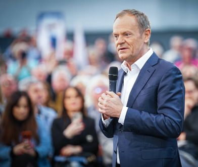 Tusk zaczął od tego przemówienie. "Dotarła do mnie ta informacja"
