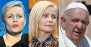 Małgorzata Kożuchowska i Krystyna Janda oceniają ostatnie wypowiedzi papieża Franciszka: "ZESTARZAŁ SIĘ"