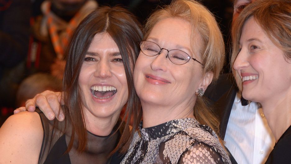 Małgorzata Szumowska, Meryl Streep i Alba Rohrwacher na Berlinale  w 2016 r.