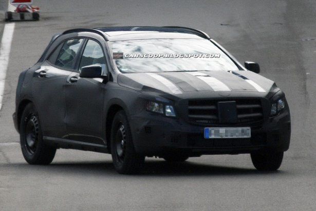 Mercedes GLA - pierwsze zdjęcia szpiegowskie