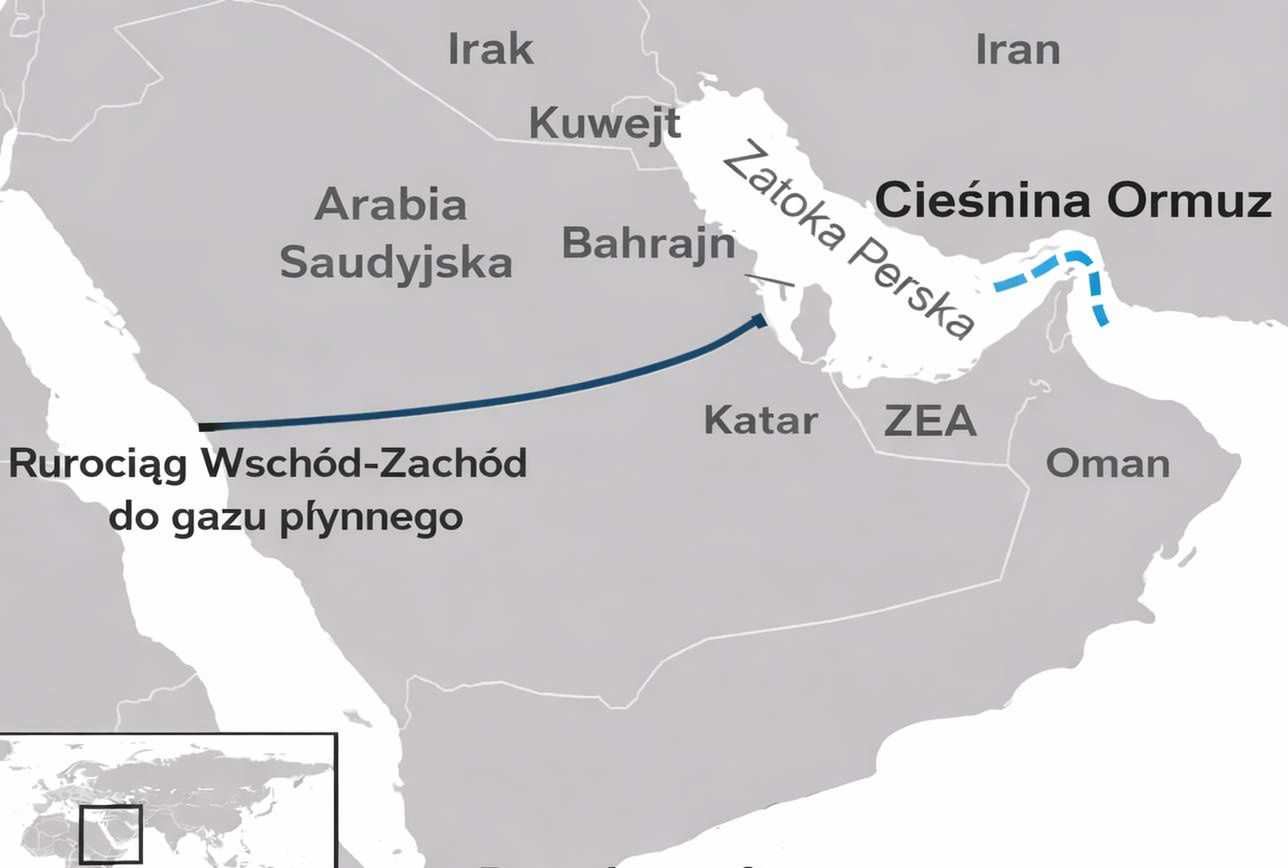 Szlak arabskiego rurociągu Wschód-Zachód 