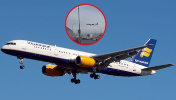 Boeing 757 nad samymi dachami. Leciał tak nisko, że wszystko się trzęsło