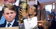 Książę George skradł show na Wimbledonie! Novak Djoković wręczył mu swój puchar. "TYLKO NIE UPUŚĆ" (WIDEO)