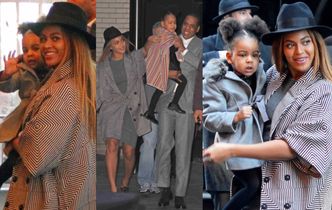 Beyoncé z mężem i córką na premierze w Nowym Jorku! (ZDJĘCIA)