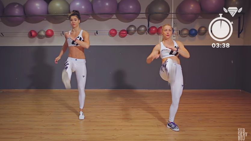 W czasie tabaty spalamy maksymalnie dużo kalorii 