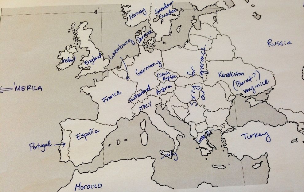 Gdzie leży Polska? Amerykanie wskazują kraje w Europie 9