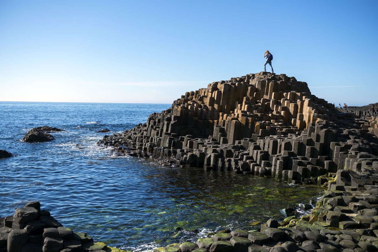 Münzchaos am Giant's Causeway: Touristen bedrohen Naturwunder