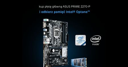 Intel Optane za darmo do wybranych płyt ASUS i Gigabyte
