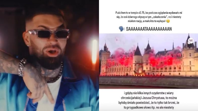 Daniel Majewski znów psioczy w igrzyska. Pokazał "DOWODY" na antyreligijny charakter wydarzenia. "Mało kto to wyłapał" (FOTO)