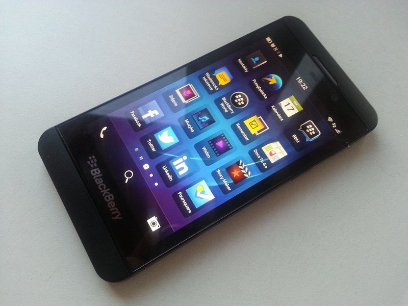 BlackBerry Z10 (fot. wł.)