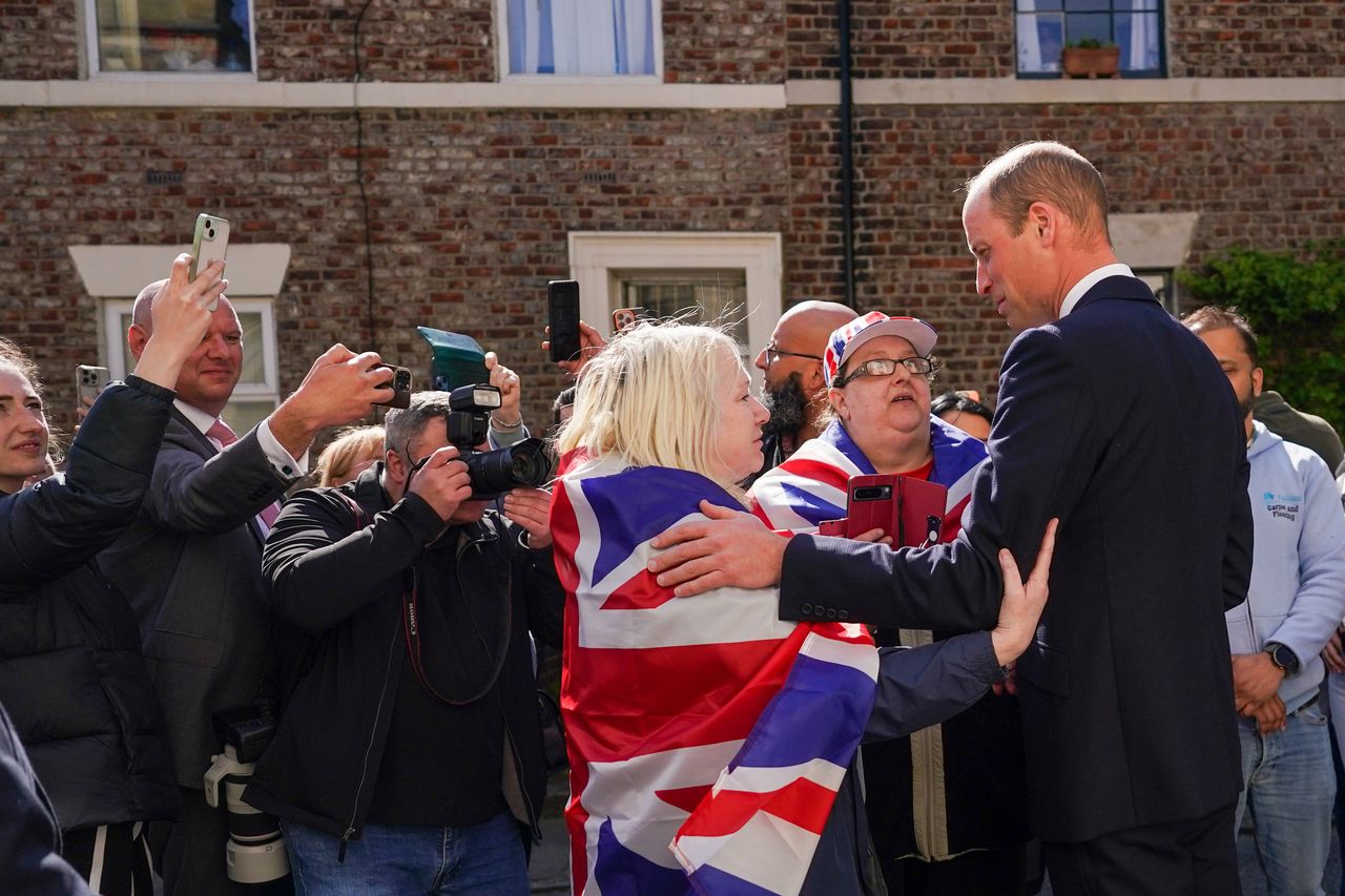 Prince William in Newcastle