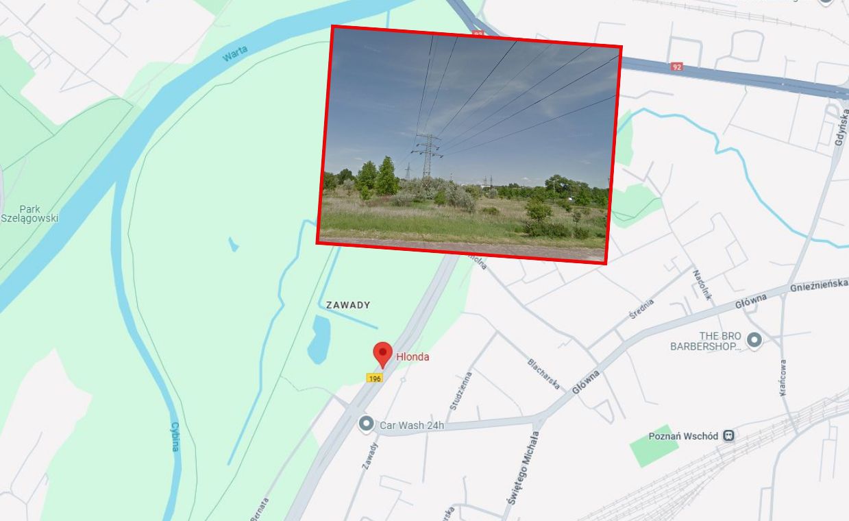 Wybuch i pożar w Poznaniu. Dzielnice miasta bez prądu