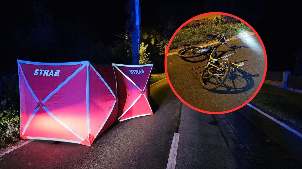 Tragiczny wypadek w Wielkopolsce. Rowerzysta nie miał szans