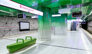 Pociągi linii M2 na skróconej trasie. Kolejna faza budowy metra