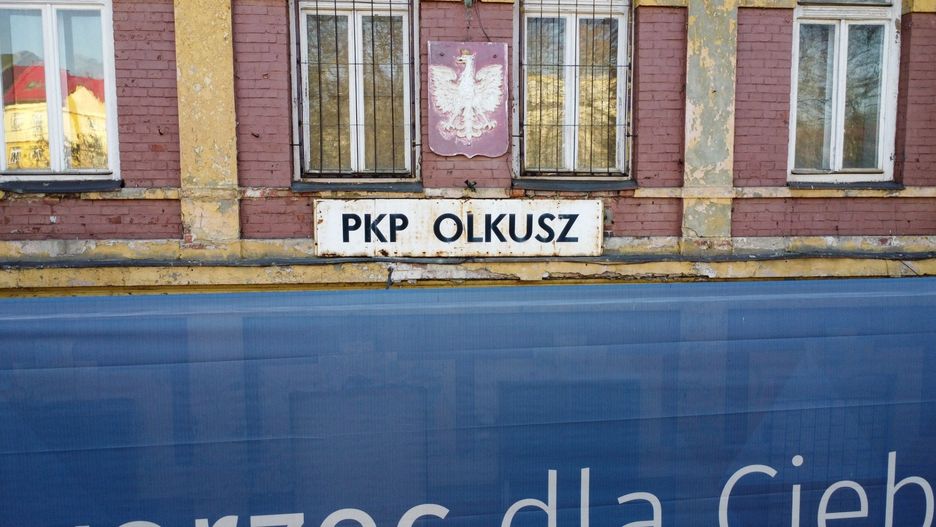 Dworzec kolejowy w Olkuszu