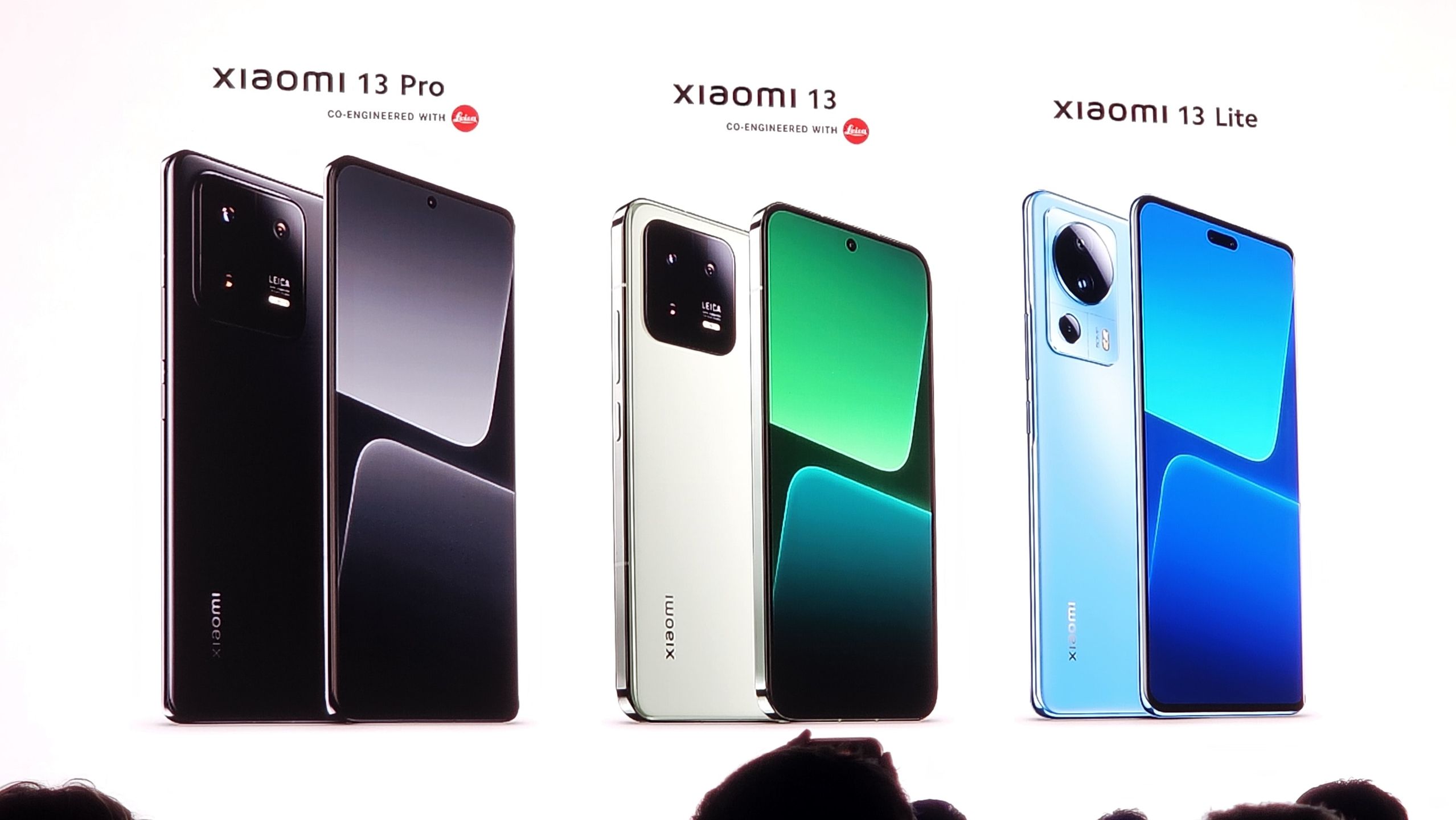 Xiaomi 13, 13 Pro i 13 Lite