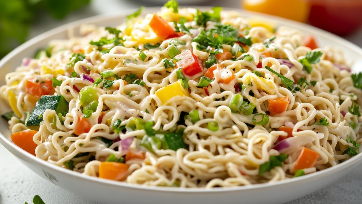 Sałatka z zupek chińskich to hit domówek