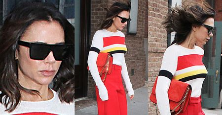 Victoria Beckham lansuje modę na rękawy do kolan