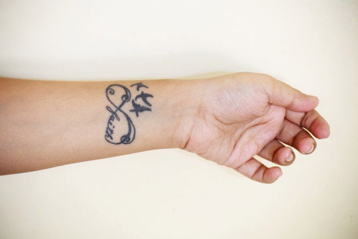 Tatuaż na nadgarstku jest najczęściej wybierany przez kobiety