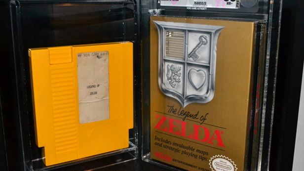 Oryginalny kartridż The Legend of Zelda wystawiony na eBayu [wideo] 1