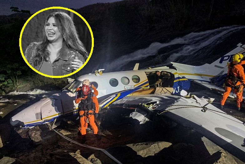 Katastrofa lotnicza w Brazylii. Znana piosenkarka nie żyje