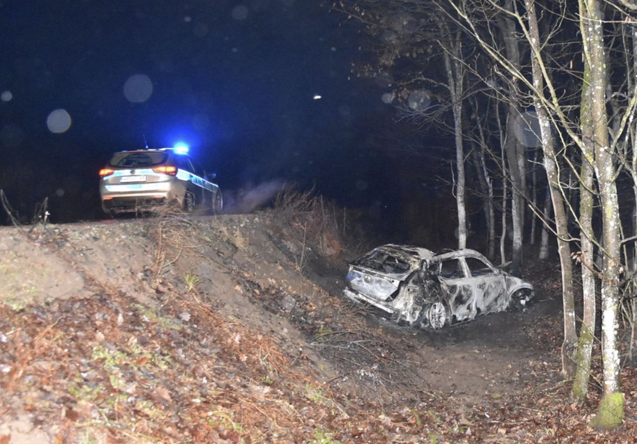 Wypadek w Jani Leśnej w województwie pomorskim