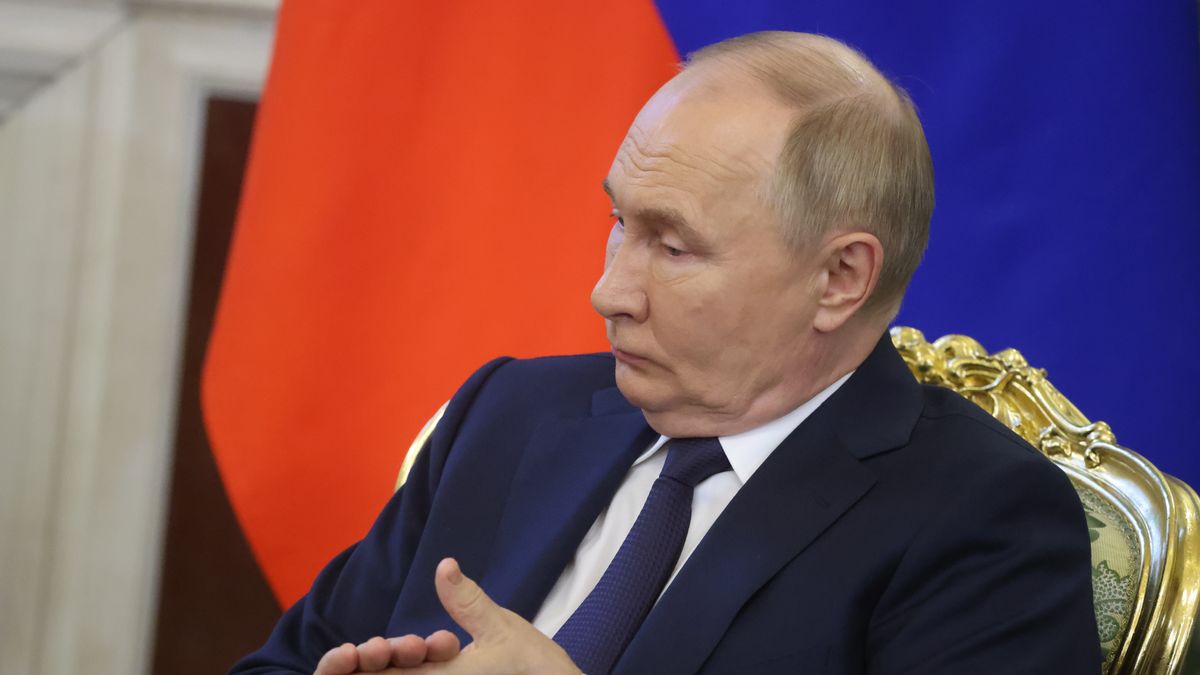 Vladimir Putin Meets Indian Prime Minister Narendra Modi At The Kremlin
MOSCOW, RUSSIA - JULY 9: (RUSSIA OUT) Russian President Vladimir Putin reacts during Russian-Indian talks at the Grand Kremlin Palace, on July 9, 2024 in Moscow, Russia. Indian Prime Minister Narendra Modi is on a two-day visit to Moscow. (Photo by Contributor/Getty Images)
Contributor