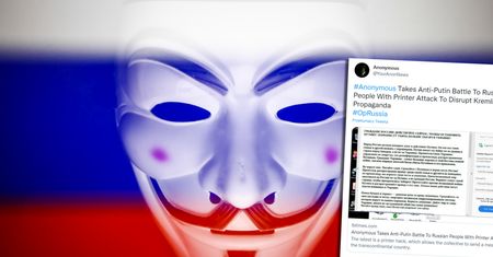 Anonymous w akcji. Cybernetyczni partyzanci zhakowali drukarki w Rosji