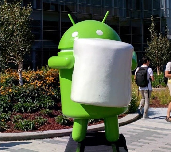 Android 6.0 Marshmallow - statua