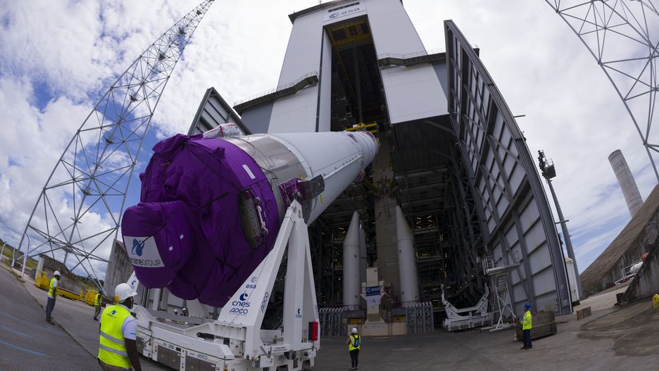Rakieta Ariane 6.