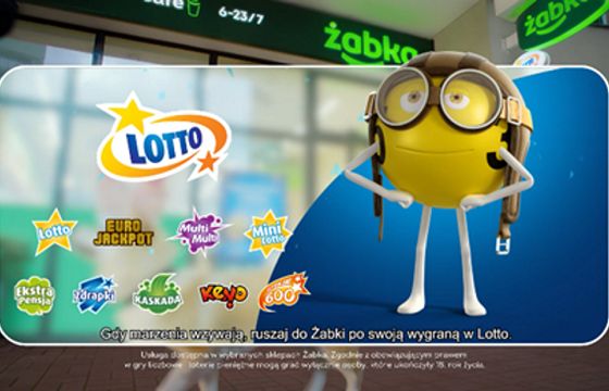 Żabka rozszerza współpracę z Lotto. Kolektury w większości sklepów