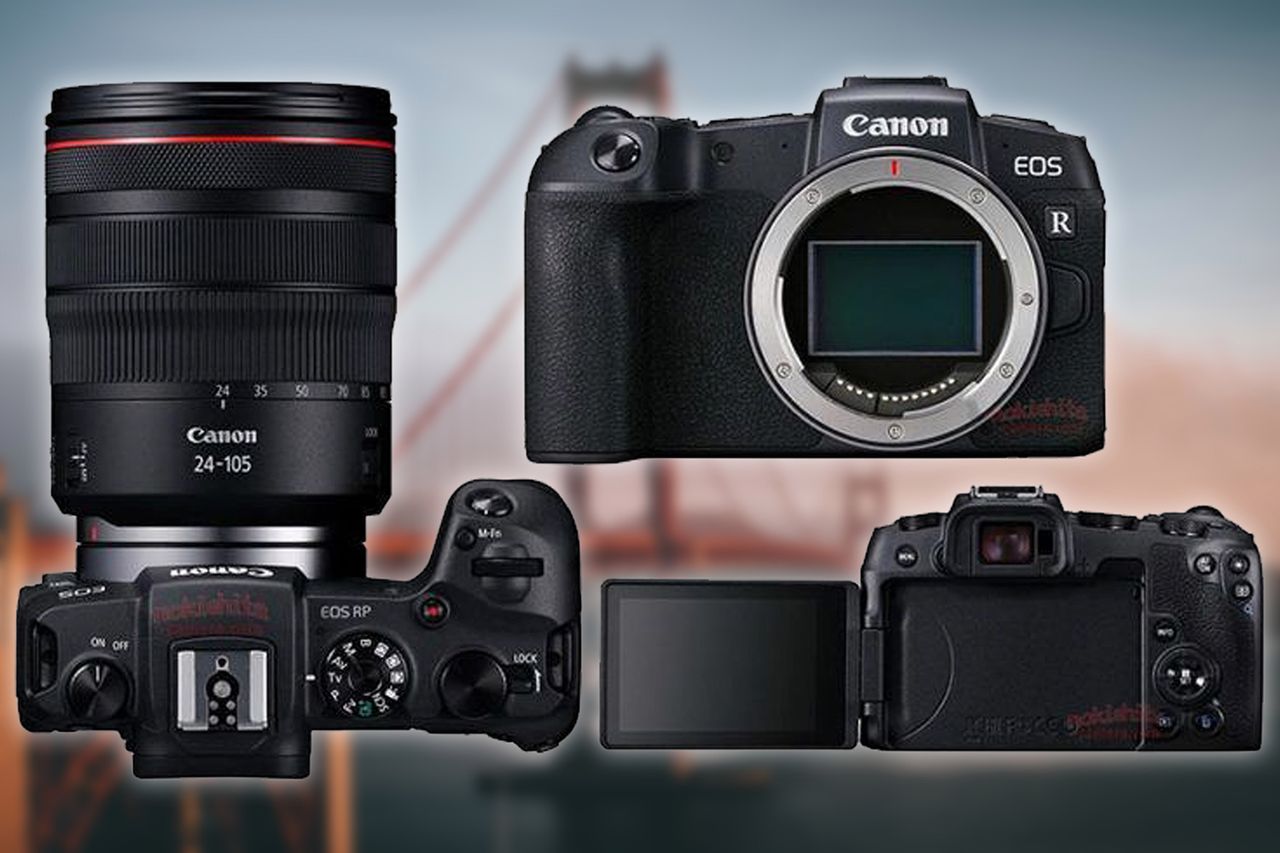 Canon EOS RP z obiektywem 24-105 mm f/4 L IS USM
