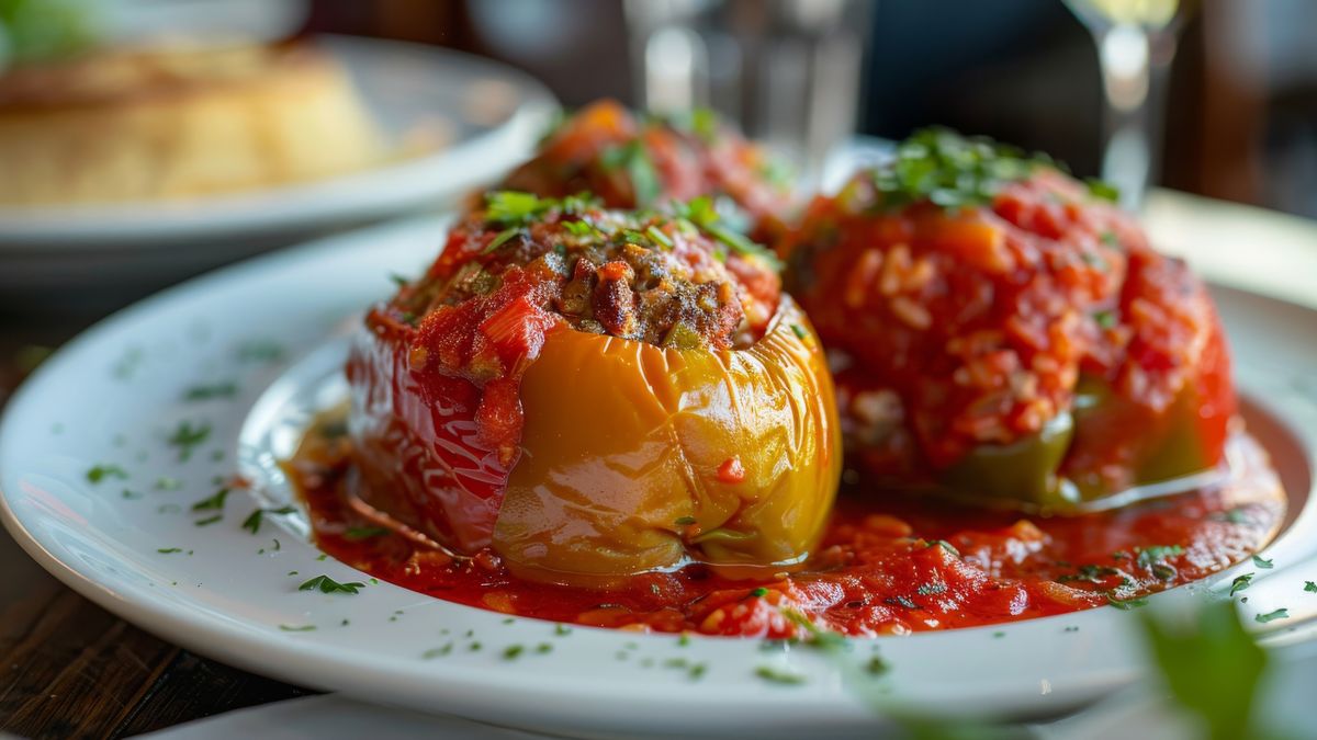 Papryki z sosem pomidorowym to klasyka czeskiej kuchni