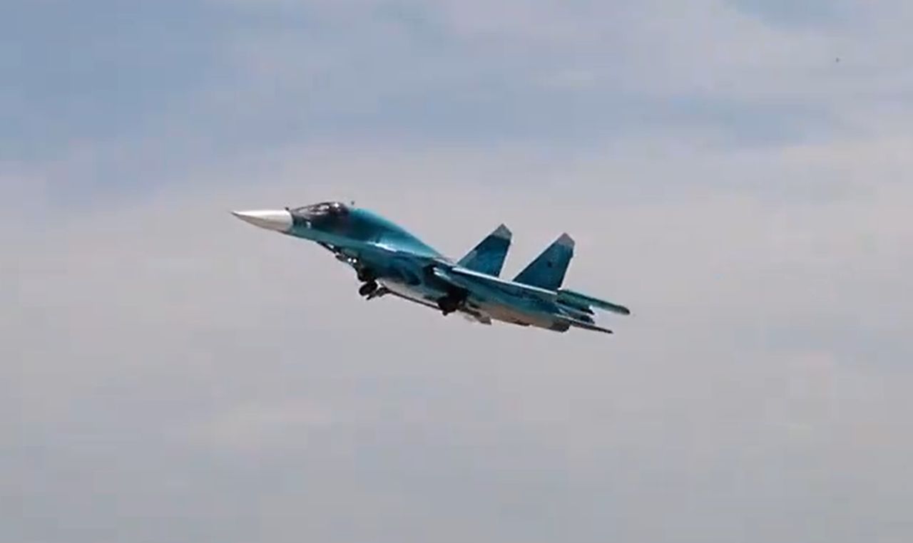 Su-34 Rosjan z nowej dostawy