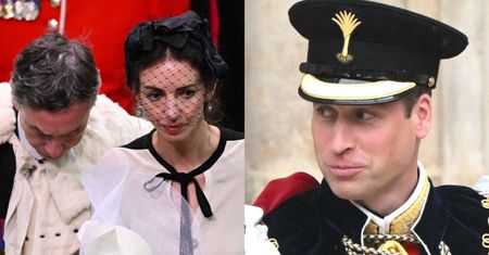Rzekoma kochanka księcia Williama z mężem wypatrzeni w tłumie na koronacji Karola III. Chyba nie chcieli być zauważeni... (FOTO)