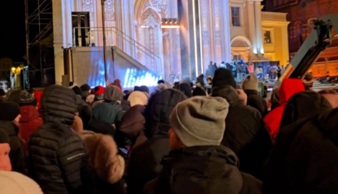 "Ciężko było przejść". Będzie tam wielka zabawa. Pokazał nagranie