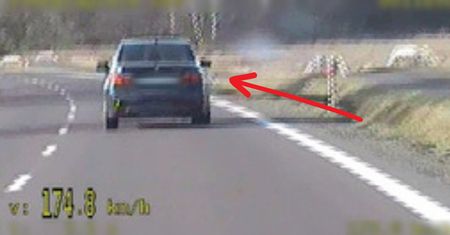 18-latek w BMW przesadził. Dostał 2,5 tys. zł mandatu