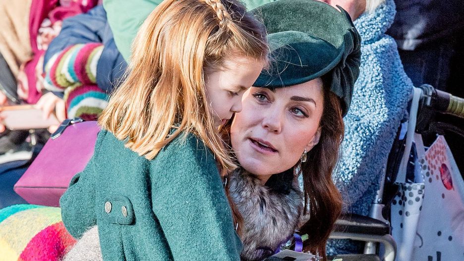 Księżna Kate i księżniczka Charlotte 