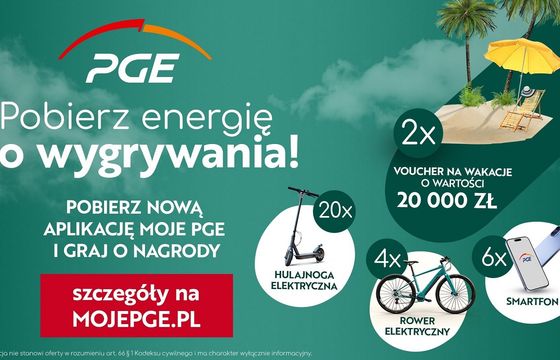 PGE Obrót promuje aplikację Moje PGE i ogłasza konkurs