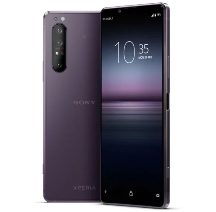 Sony Xperia 1 II w kolorze fioletowym