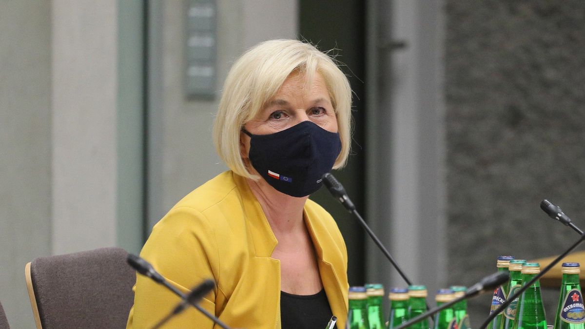Lidia Staroń w czasie przesłuchania na Rzecznika Praw Obywatelskich