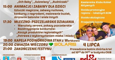 Święto Mleka i Miodu 2021 w Zakrzówku. Gwiazda wieczoru zespół Solaris