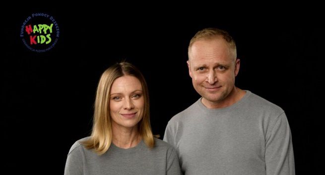 Piotr Adamczyk i Magdalena Boczarska zachęcają do przekazania 1,5 proc. podatku Fundacji Happy Kids